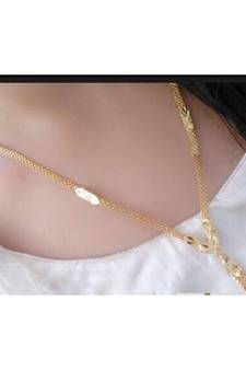 Yellow gold_plated Brass set of   pcs chain