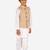 White plain pure cotton boys-dhoti-kurta