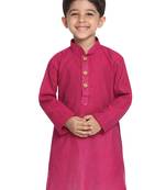   Handloom Purple Kurta