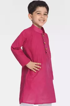  Handloom Purple Kurta