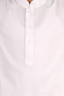  White Kurta And Dhoti Set