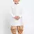 White woven silk blend boys-dhoti-kurta