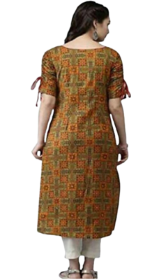 Multicolor Kurti Plazzo In Rayon with Embroidery Work 2
