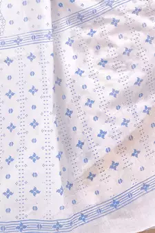 Multicolor hand woven cotton saree 