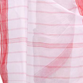 Multicolor hand woven cotton saree  4