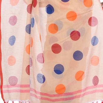 Red Hand Woven Cotton Saree Without Blouse 4