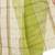 Green hand woven cotton saree 