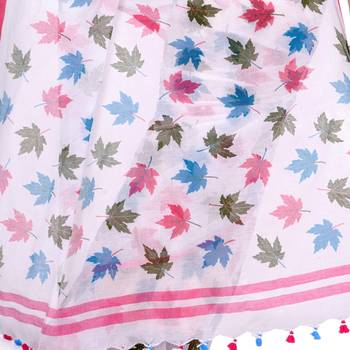 Multicolor Hand Woven Cotton Saree Without Blouse 4