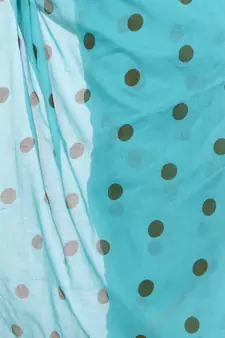 Blue Hand Woven Cotton Saree Without Blouse