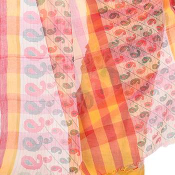 Multicolor Hand Woven Cotton Saree Without Blouse 4