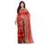 Red Hand Woven Cotton Saree Without Blouse