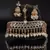 Gold Plated Kundan  Studded Necklace Set With Earrings