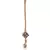 Gold Plated Kundan  Studded Necklace Set With Earrings