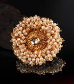 Gold Plated Pearl Rings