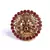 Red Gold Plated Stone Studded Rings