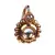 White Gold Plated Stone Nose Rings