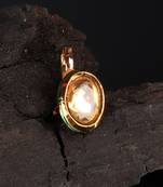 Gold Plated Stone Studded Nose Rings