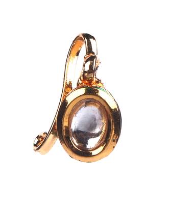 White Gold Plated Stone Nose Rings 2