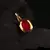 Red Gold Plated Stone Nose Rings