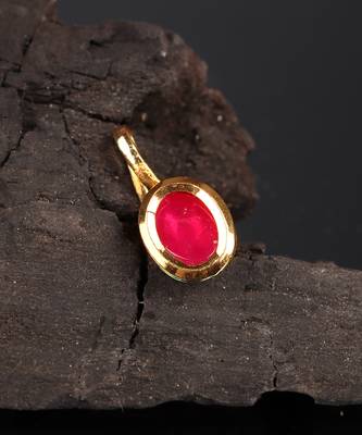 Red Gold Plated Stone Nose Rings 2