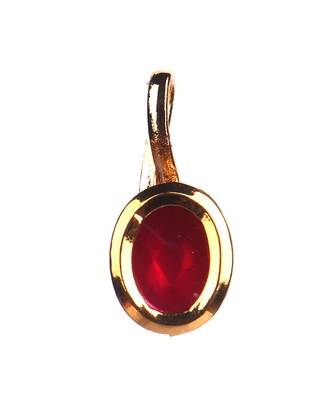 Red Gold Plated Stone Nose Rings 3