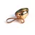 Red Gold Plated Stone Nose Rings