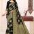 BLACK RICH art silk saree AND HEAVY RICH PALLU WITH BLOUSE