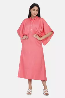 Peach Long Dress