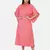 PEACH LONG DRESS