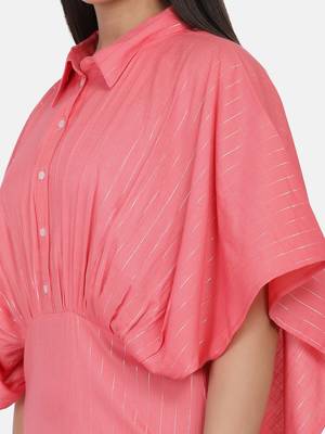 Peach Long Dress 4