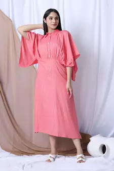 Peach Long Dress