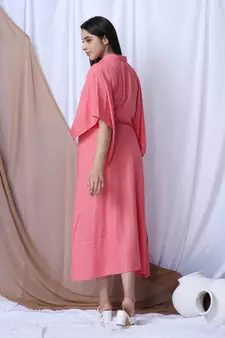 Peach Long Dress