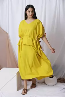 Mustard Long Dress