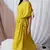 MUSTARD LONG DRESS