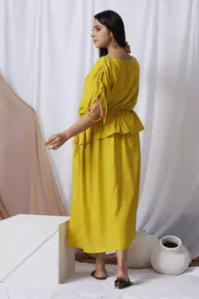 Mustard Long Dress