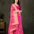 PINK RICH art silk saree AND HEAVY RICH PALLU WITH BLOUSE