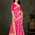 PINK RICH art silk saree AND HEAVY RICH PALLU WITH BLOUSE