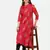 FUCSHIA GOLD PRINTED KURTA