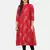 FUCSHIA GOLD PRINTED KURTA