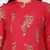 FUCSHIA GOLD PRINTED KURTA
