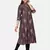 PURPLE GOLD PRINTED KURTA