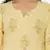 YELLOW PRINTED KURTA AND BOTTOM