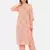 PEACH PRINTED KURTA AND BOTTOM