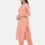 PEACH PRINTED KURTA AND BOTTOM
