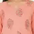 PEACH PRINTED KURTA AND BOTTOM