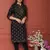 BLACK PRINTED KURTA