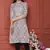 BLUE PRINTED KURTA