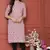 GREY PRINTED KURTA