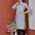 BLUE PRINTED KURTA