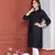 BLACK SOLID KURTA